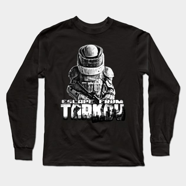 Escape from Tarkov "Juggernaut" Long Sleeve T-Shirt by tortoiseman